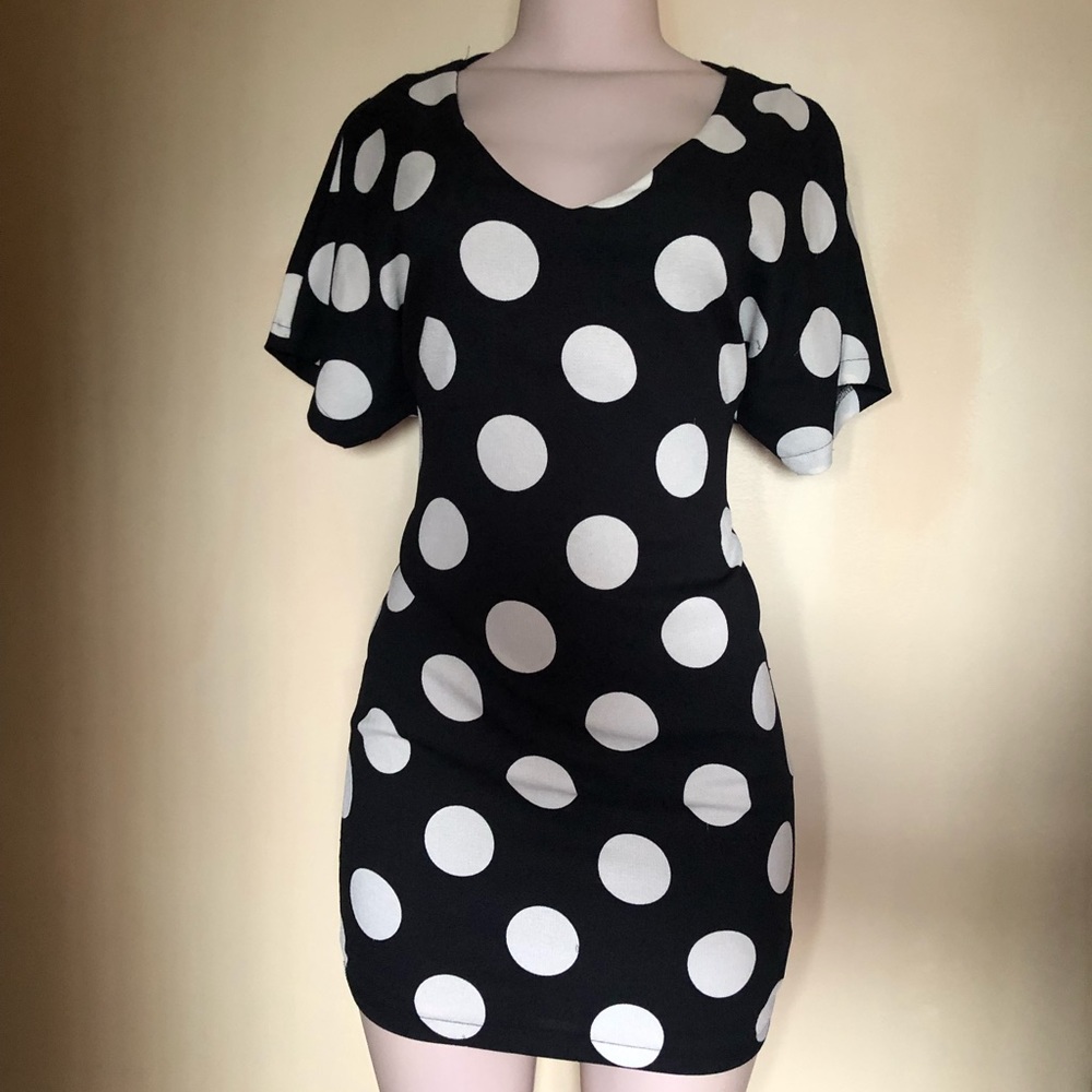 Polka Dot Dress ⚪️⚫️